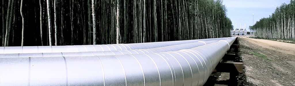 Suncor appuie les projets de pipeline, notamment les pipelines Keystone XL et Northern Gateway, et fait appel au transport maritime et au transport ferroviaire pour accéder de façon sécuritaire aux marches.