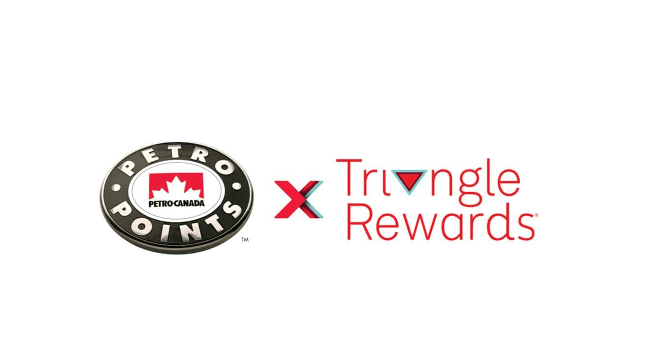 An image of the Petro-Points and Triangle Rewards logos.
